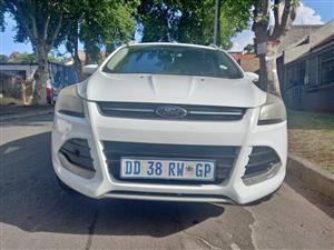 2015 Ford Kuga EcoBoost 1.6 Petrol Manual White, 100000kms