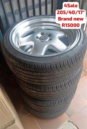Tyres & rims for sale 205/40/17” in Zak Park