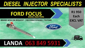 FORD FOCUS DIESEL INJECTORS FOR SALE OR RECON WITH WARRANTY 