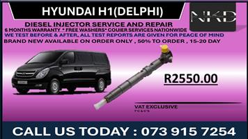 Hyundai H1 Delphi Diesel Injectors 