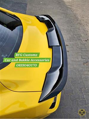 Mustang GT 500 boot spoiler