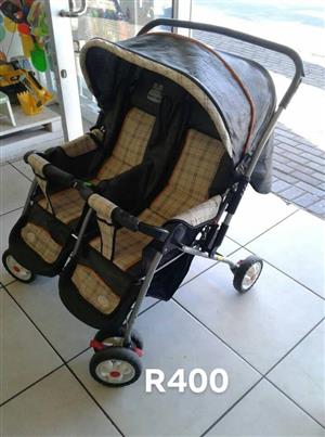 cheap double prams for sale