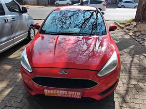 2017 FORD FOCUS 1.0 ECOBOOST MANUAL PETROL 96.000KM RED COLOUR  