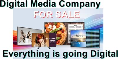 Screen advertising company for sale