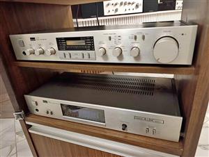 Sansui power and pre amplifier for sale