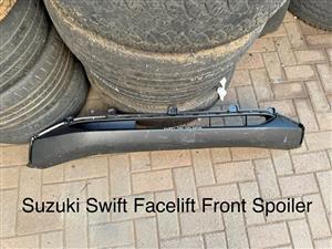 Suzuki Swift Facelift Lower Front Spoiler