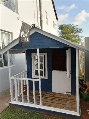A pre loved Boy Cave /Doll house and kitchen unit for sale 