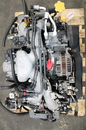 Subaru Legacy GT B4 EJ25 Turbo Engine Overview