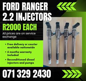 FORD RANGER 2.2 INJECTORS FOR SALE WITH WARRANTY INCLUDED 