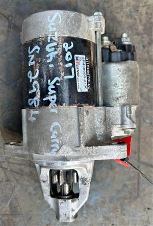 2017 Suzuki Super Carry Starter motor Available @Circle 7 Used Parts Call or WhatsApp