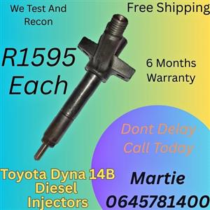 Toyota Dyna 14B Diesel Injectors