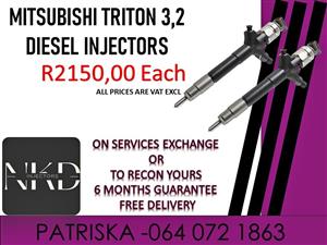 MITSUBISHI TRITON 3.2 DIESEL INJECTORS FOR SALE