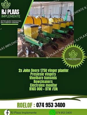 John deere 6 ry 91 1750 planter