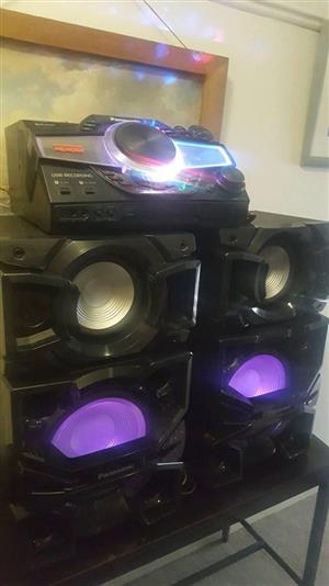 panasonic dj sound system