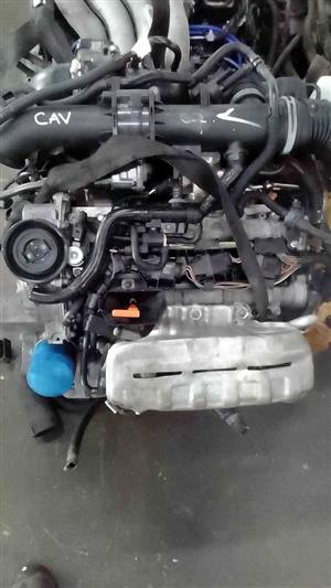 VW CAV COMPLETE ENGINE FOR SALE