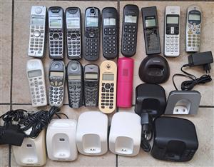 Cordless phones. Odd ones. Handset or base. 