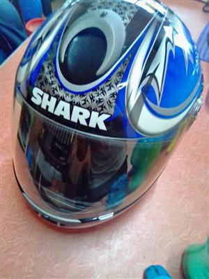 Shark Motorcycle Helmet (L) Like new