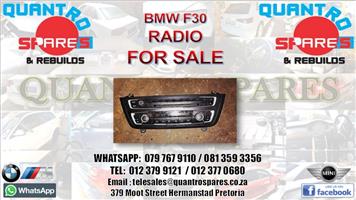 bmw f30 radio for sale 