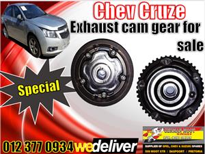 Chev Cruze new and used spares parts Cruze cam gear