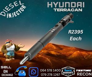 Terracan diesel injectors