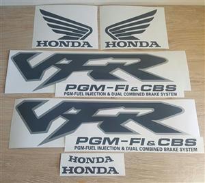 1998 VFR 800 PGM-FI decals stickers vinyl cut graphics kits