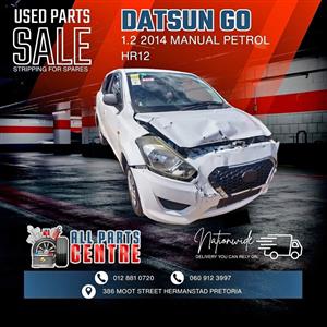 Datsun Go 1.2 2014 HR12 Manual Petrol Stripping for Spares