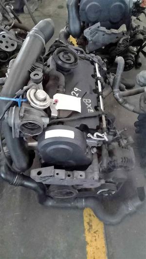 VW BXE 1.9L TDI COMPLETE ENGINE FOR SALE