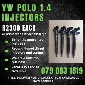 VW POLO 1.4 INJECTORS FOR SALE 