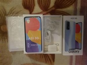 Samsung galaxy A33g brand new with all accessories 