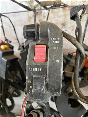 Handlebar switch. Meyerton bike scrapyard new and secondhand spares.