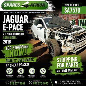 2014 Jaguar E-Pace 2.0 Supercharged Automatic Diesel for Stripping 