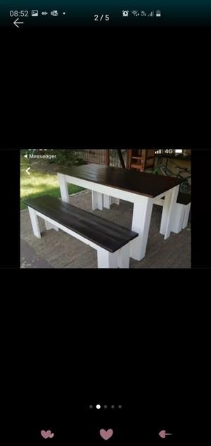 Patio sets,dining tables and picnic benches 
