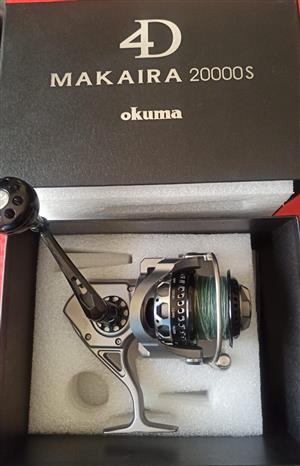 Left Handed Top of the range Okuma Makaira MK-20000LS  Spinning Reel