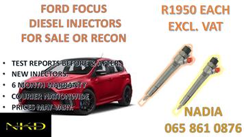 DIESEL INJECTORS FOR SALE FOR FORD FOCUS - FAST DELIVERY