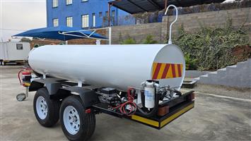 2000L Stainless Steel mobile tank trailer