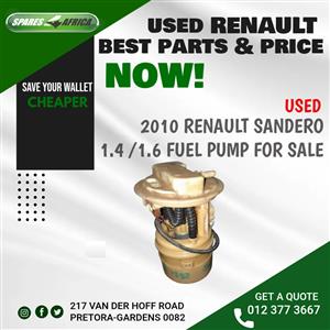 2010 RENAULT SANDERO 1.4 / 1.6 USED FUEL PUMP
