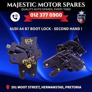 Audi A4 B7 Boot Lock for Sale – Used 