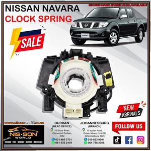 NISSAN NAVARA CLOCK SPRING