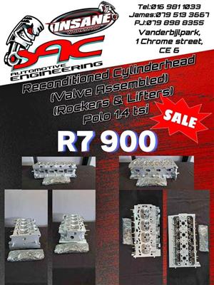 Polo 1.4 tsi Cylinderhead