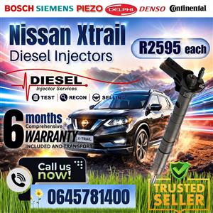 Nissan Xtrail diesel injectors for sale