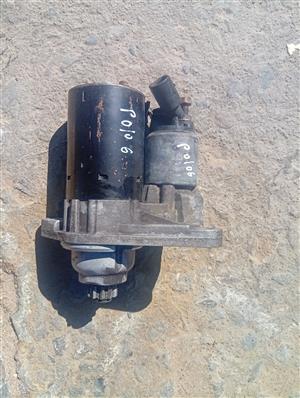 VW polo 6 starter motor 