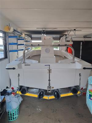 BRAND NEW Ballyhoo Drifter 450 Mono Hull with Galvanized Trailer & Buoyancy Cert