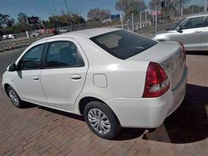 Toyota Etios 2014 with 85000km