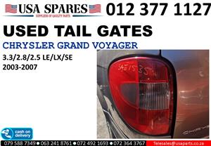 Chrysler Voyager 3.3 LX 2003-07 used tail light for sale