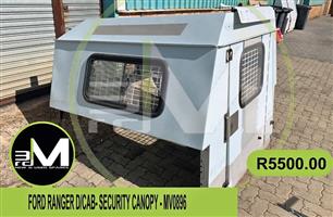 SECURITY CANOPY- FORD RANGER D/CAB