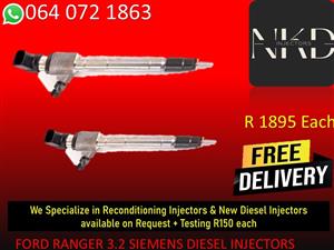 FORD RANGER 3,2 DIESEL INJECTORS FOR SALE