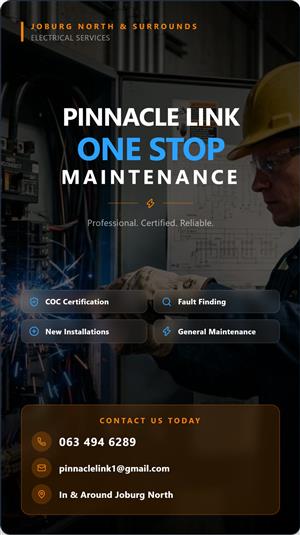 ELECTRICIAN AND MAINTENANCE 