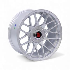 17″ YK-7669 4/100 & 4/108 Silver Alloy Wheels