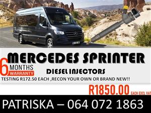 INJECTORS FOR MERCEDES SPRINTER FOR SALE