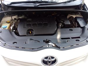 2013 TOYOTA COROLLA VERSO 1.6 7SEATER MANUAL PETROL WHITE COLOR KEYLESS REVERSE CAMERA 88.000KM